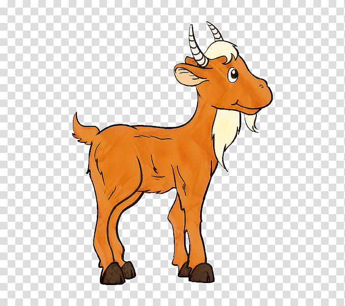 Goat, Cattle, Reindeer, Antelope, Elk, Horn, Caprinae, Wildlife transparent background PNG clipart