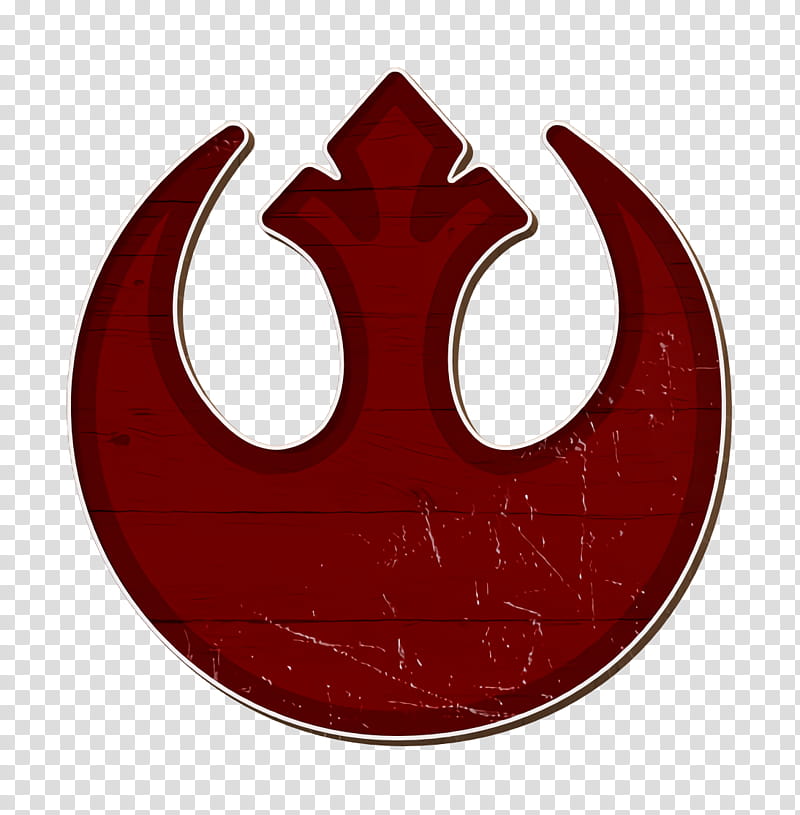 rebel icon, Red, Symbol, Logo, Carmine transparent background PNG clipart