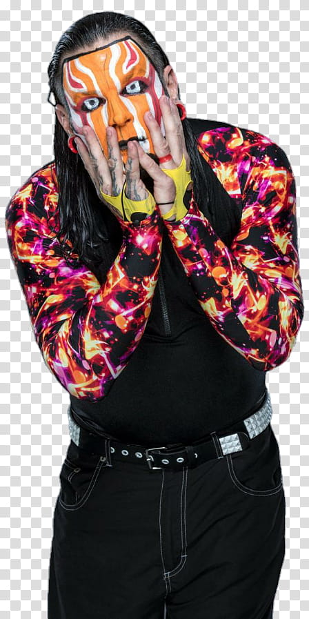 Jeff Hardy WWE  FACEPAINT  transparent background PNG clipart