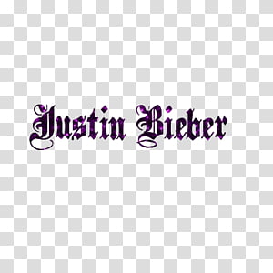 justin bieber text transparent background PNG clipart thumbnail