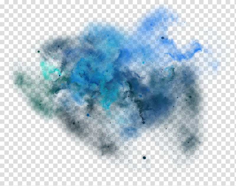 Cloud Drawing, Space, Cosmic Dust, Sky, Star, Interplanetary Dust Cloud, Blue, Watercolor Paint transparent background PNG clipart