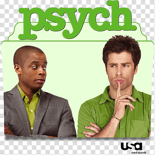 Psych series and season folder icons, Psych ( transparent background PNG clipart