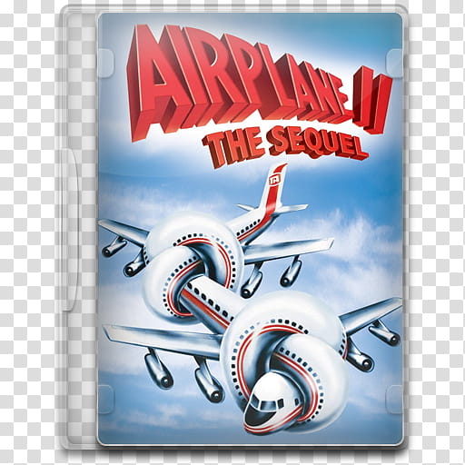 Movie Icon Mega , Airplane II, The Sequel, Airplane the sequel movie case transparent background PNG clipart