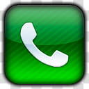 inSET HD, green phone icon transparent background PNG clipart