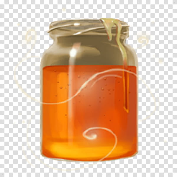 Honey, Bee, Honey Badger, Nectar, Royal Jelly, Jar, Jam, Honeycomb transparent background PNG clipart