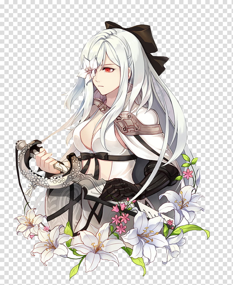 Drakengard , female anime character illustration transparent background PNG clipart