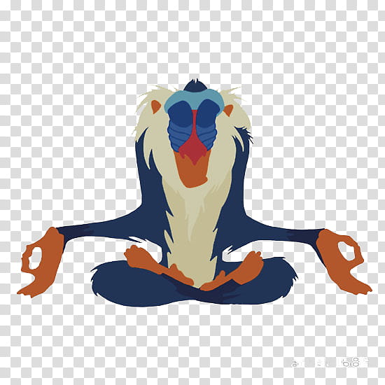 s, Lion King Rafiki sitting transparent background PNG clipart