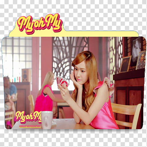 SNSD My Oh My Folder Icon and , snsd my oh my jessica transparent background PNG clipart