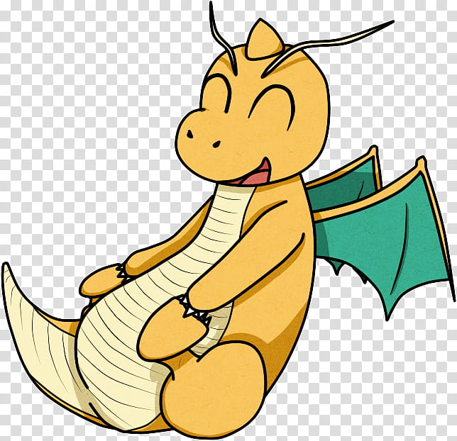 Dragonite, windwaker style try, Pokemon Charmander illustration transparent background PNG clipart