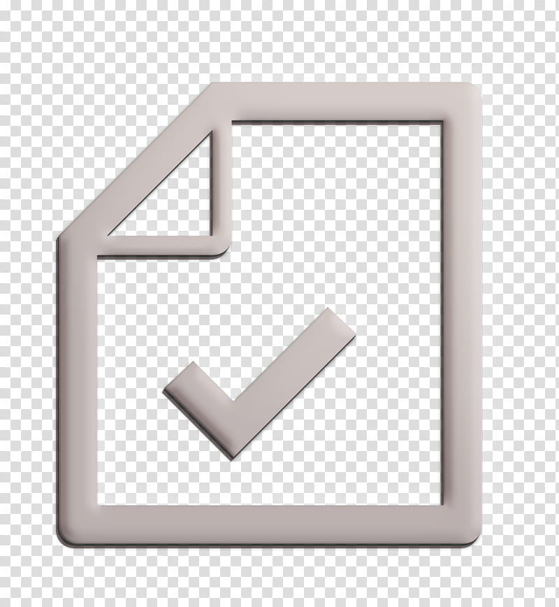 check icon checkmark icon document icon, File Icon, Filetype Icon, Sheet Icon, Square, Rectangle transparent background PNG clipart