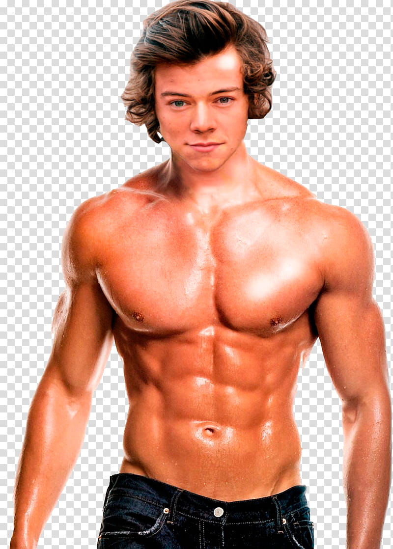 Harry Styles Topless Fan art transparent background PNG clipart