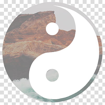 Yin Yang ICO AVATAR, Ying Yang transparent background PNG clipart