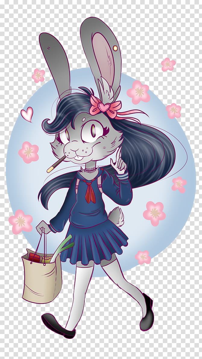[Sempai Will Notice Me Today], Natalie the Bunny transparent background PNG clipart
