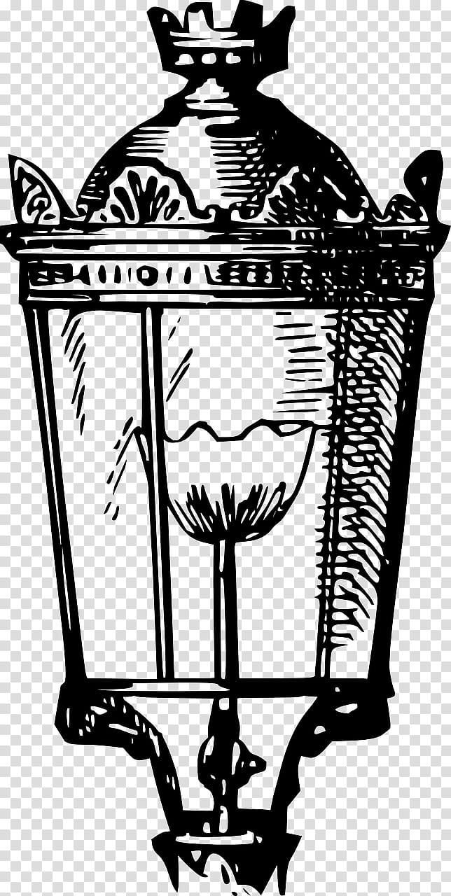 Street Lamp, Lantern, Line Art, Jackolantern, Lighting, Drawing, Blackandwhite, Coloring Book transparent background PNG clipart