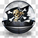 Sphere   , pirate flag transparent background PNG clipart