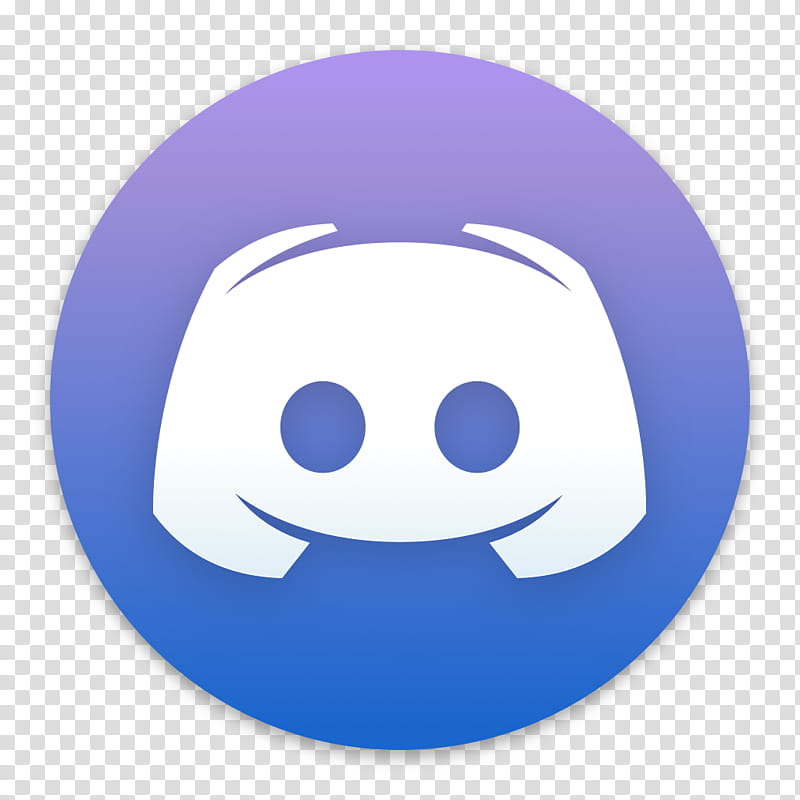Discord for macOS, white and blue logo art transparent background PNG clipart