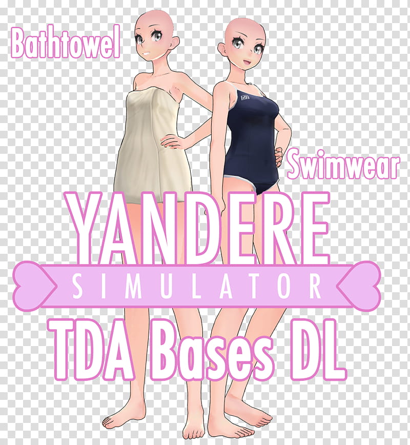 YanSim and MMD TDA Bases transparent background PNG clipart