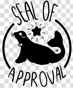 Seal of Approval, Naomi&#;s Blog transparent background PNG clipart