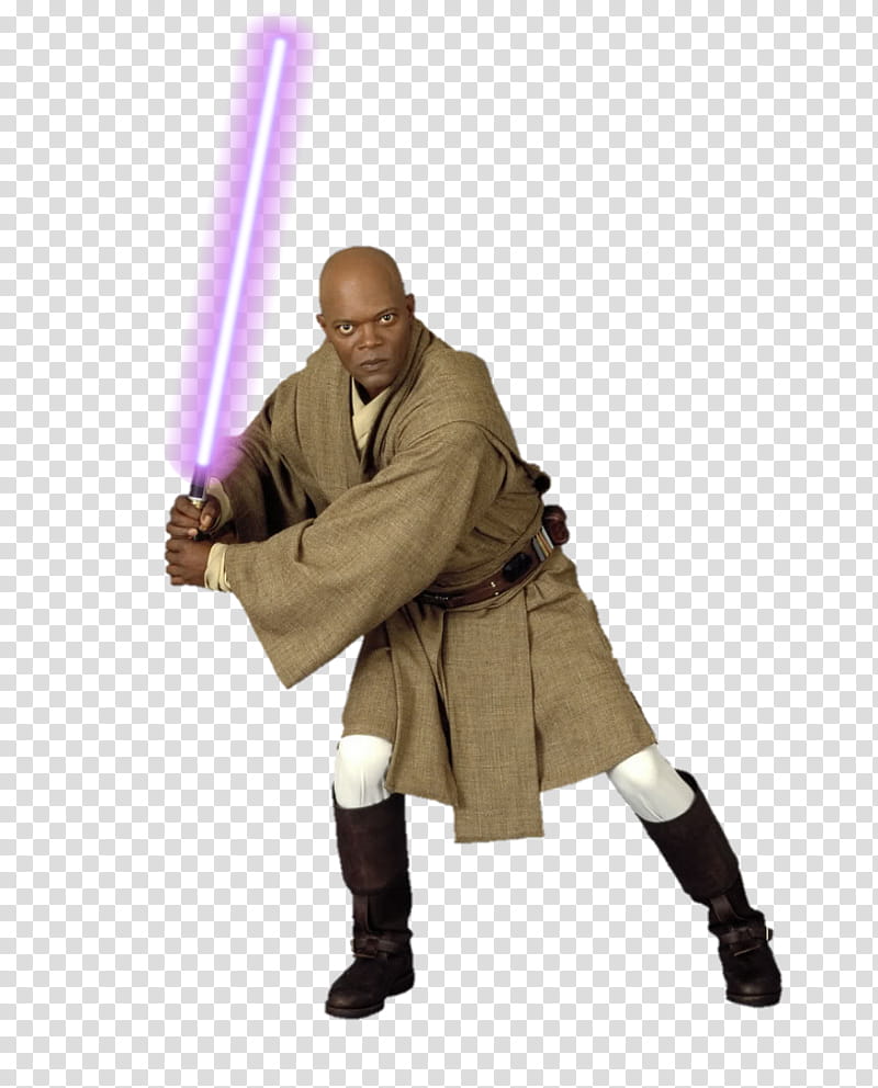 Star Wars Revenge of the Sith Mace Windu transparent background PNG clipart