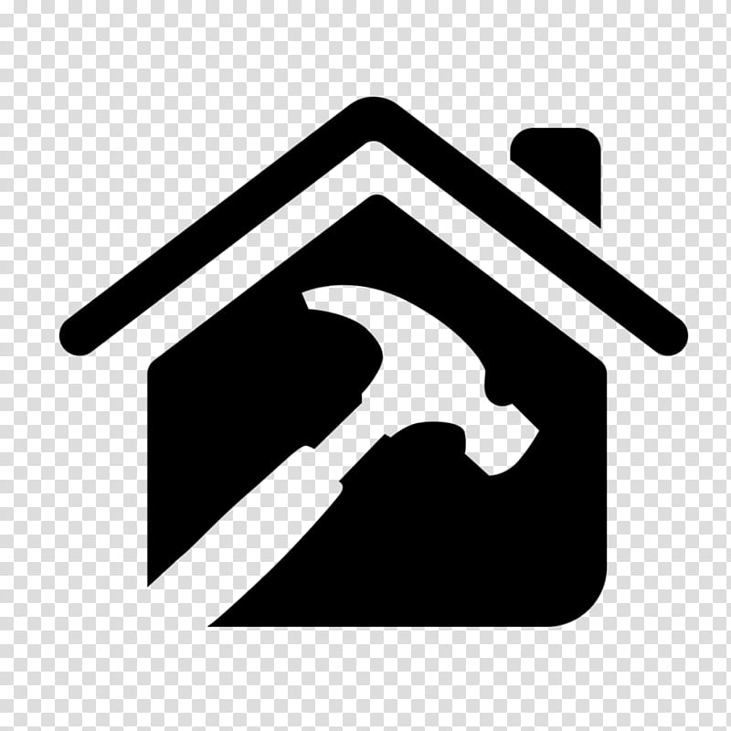 House Symbol, Home Repair, Home Improvement, Renovation, Roof, Handyman, Gutters, Building transparent background PNG clipart