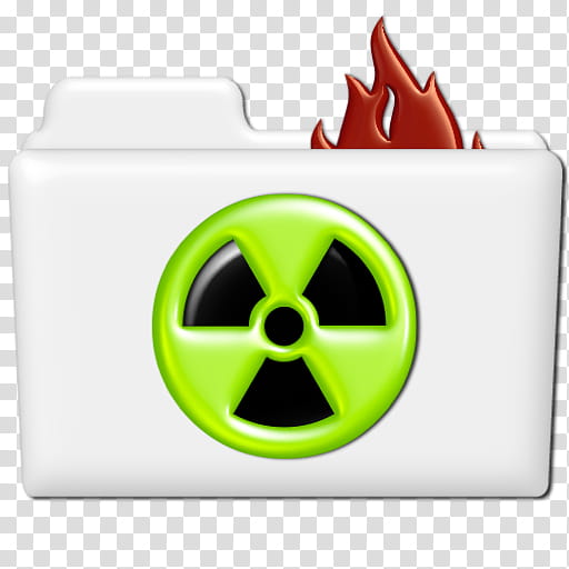 Polar Techno Folders, Burn BiColor Folder icon transparent background PNG clipart