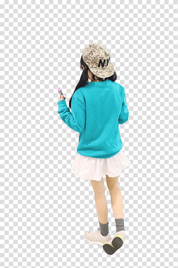 RENDER Hong Young Gi, woman wearing blue sweatshirt transparent background PNG clipart