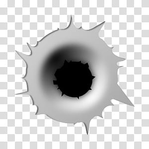 Bullet Hole GIMP Brushes transparent background PNG clipart