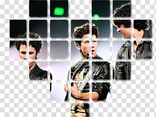 Heart Jonas Brothers transparent background PNG clipart