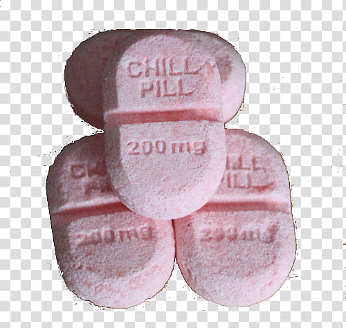 four oval pink chill pill  mg medication pills transparent background PNG clipart