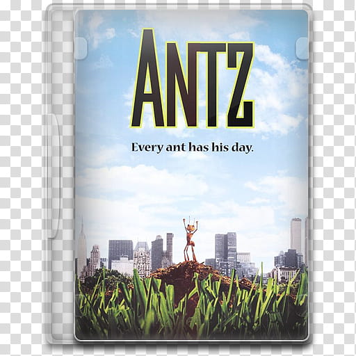 Movie Icon , Antz, Antz movie disc case transparent background PNG clipart