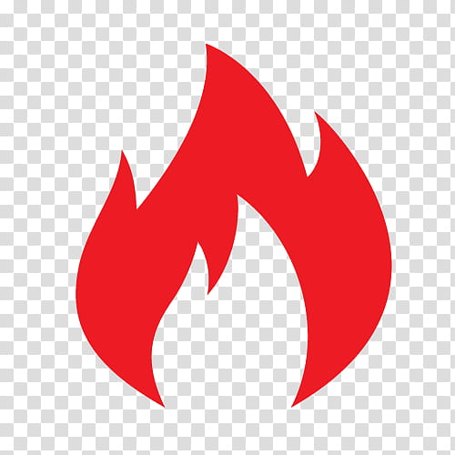 Fire Symbol, Flame, Red, Logo transparent background PNG clipart