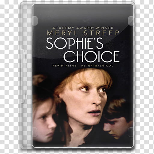 Movie Icon , Sophie's Choice, Sophie's Choice DVD case transparent background PNG clipart