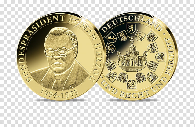 Cartoon Gold Medal, Coin, President Of Germany, Gold Coin, Silver, Chancellor Of Germany, Bronze, Souvenir transparent background PNG clipart