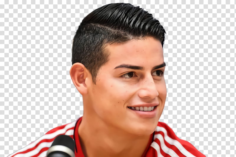 Football, James Rodriguez, Fifa, Sport, Hairstyle, Hair Coloring, Hair Salon Hairstyle M, Face transparent background PNG clipart