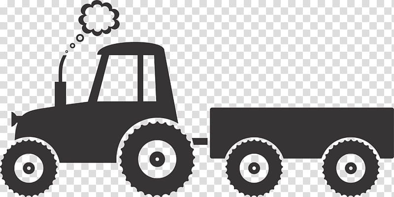 Car, Farmall, Tractor, Agriculture, Plough, Semitrailer Truck, Transport, Vehicle transparent background PNG clipart