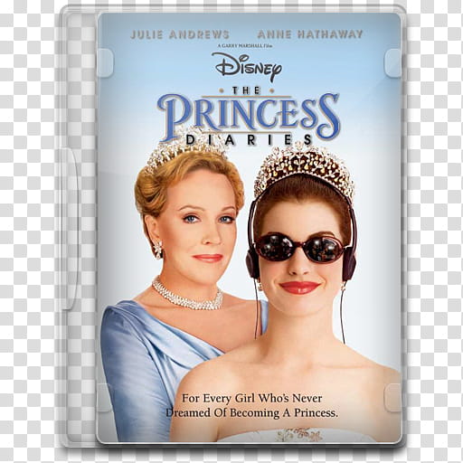 Movie Icon Mega , The Princess Diaries, Disney The Princess Diaries DVD case transparent background PNG clipart