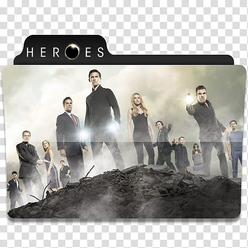 Windows TV Series Folders G H, Heroes filename extension art transparent background PNG clipart