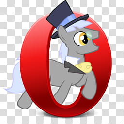 All icons in mac and ico PC formats, browser, Opera, caesar, Opera Mini logo with gray pony transparent background PNG clipart