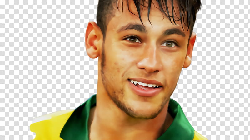 Hair, Neymar, Footballer, Brazil, Eyebrow, Hair Coloring, Forehead, Cheek transparent background PNG clipart