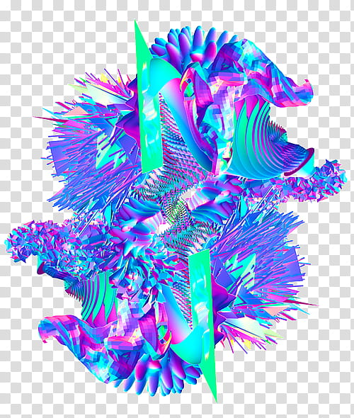 Rad , iridescent art transparent background PNG clipart