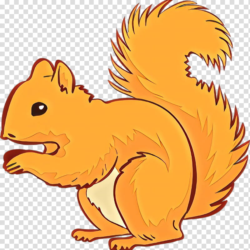 Animal, Squirrel, Drawing, Chipmunk, Cartoon, Animal Figure, Tail, Claw transparent background ...