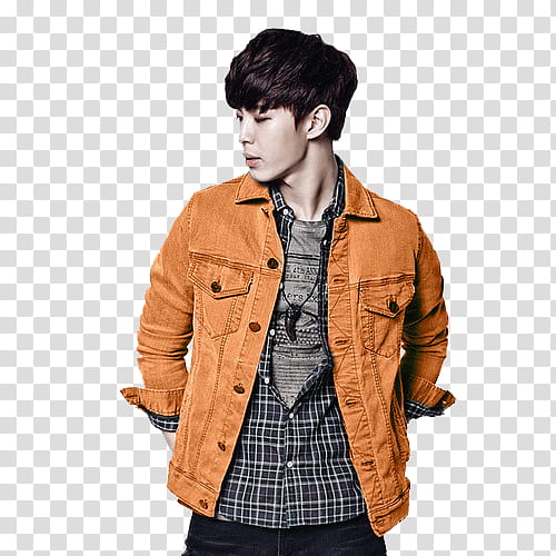 Hongbin VIXX Orange transparent background PNG clipart