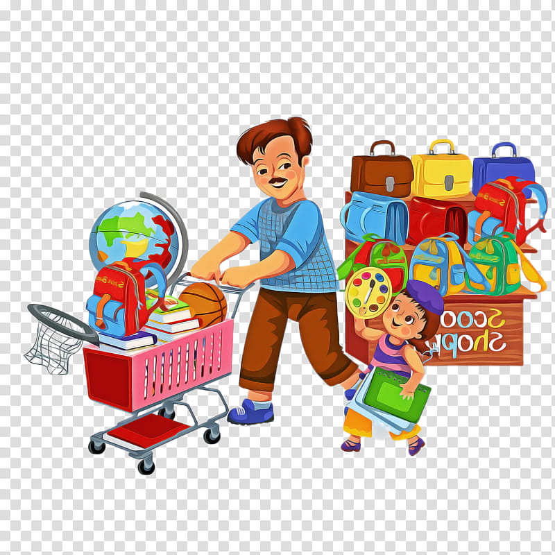 Shopping cart, Toy, Cartoon, Playset, Vehicle transparent background PNG clipart