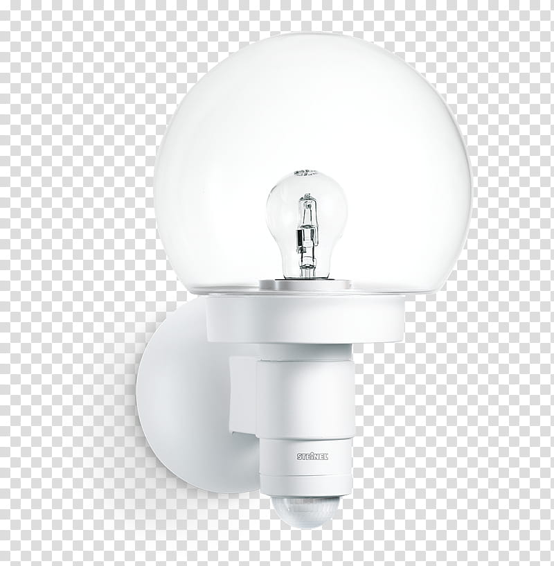 Light Bulb, Light, Motion Sensors, Light Fixture, Lightemitting Diode, Lamp, Lighting, Steinel transparent background PNG clipart