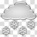 Aero Cyberskin Weather Release, clouds and snowflakes illustration transparent background PNG clipart