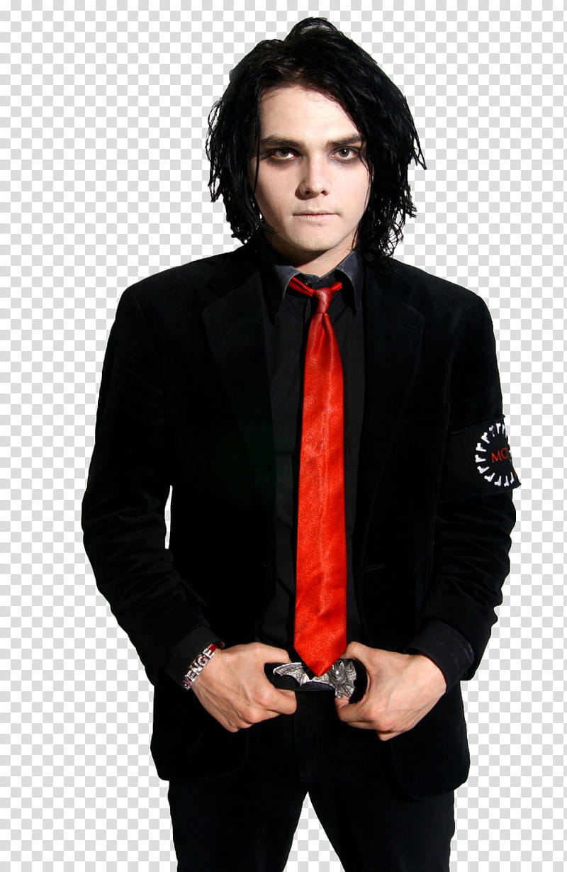 Gerard Way ,  transparent background PNG clipart