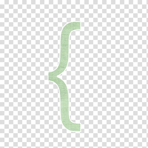 brackets en, green bracket transparent background PNG clipart