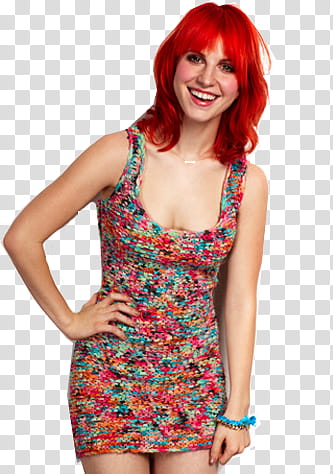 Hayley Williams   transparent background PNG clipart