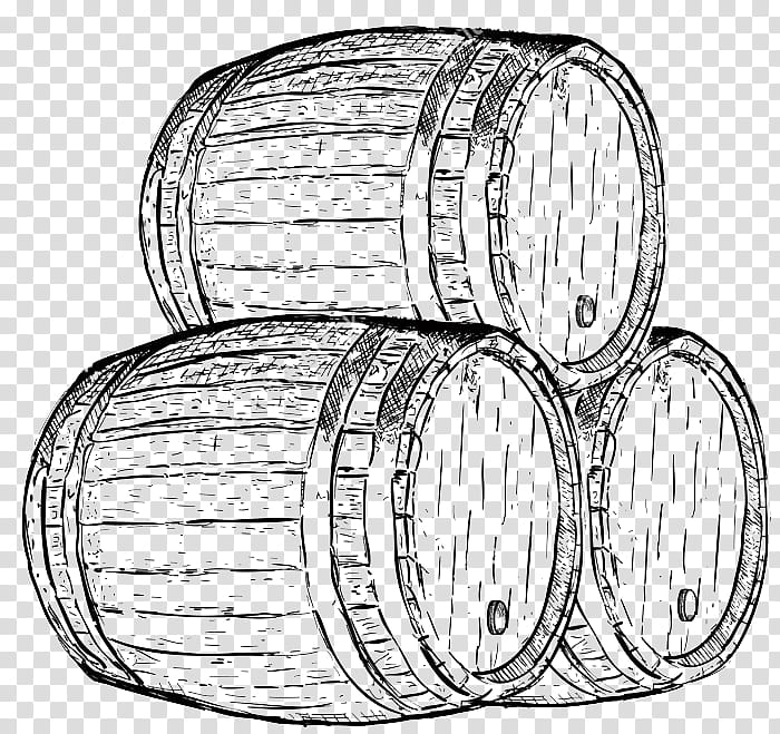 Beer, Barrel, Wine, Keg, Oak, Drawing, Wine Label, Cylinder transparent background PNG clipart