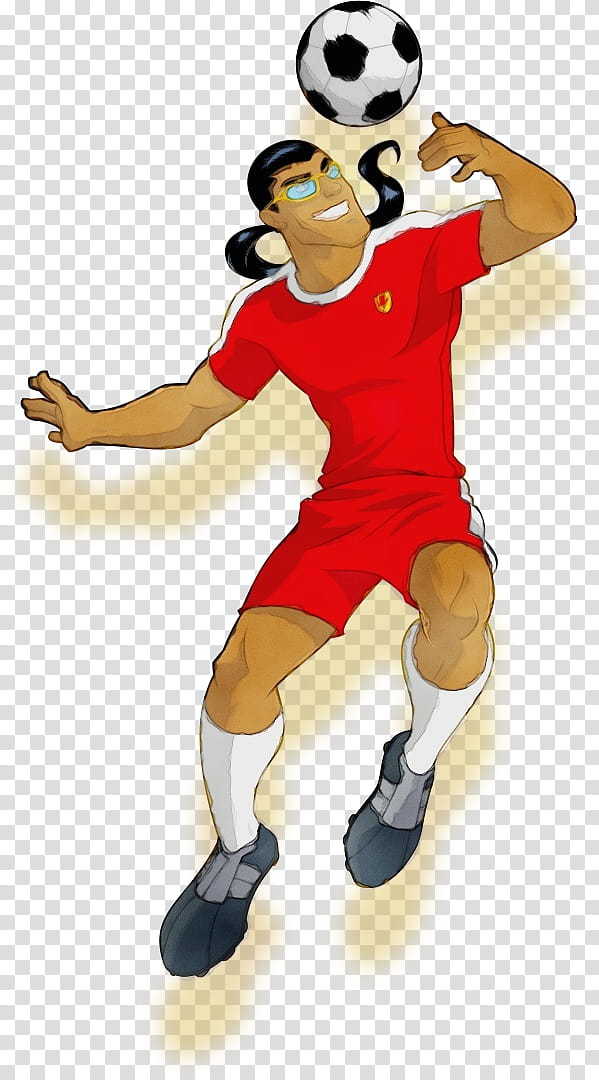 Football Player, Watercolor, Paint, Wet Ink, Tsubasa Oozora, Supa Strikas, Sports, Captain Tsubasa transparent background PNG clipart